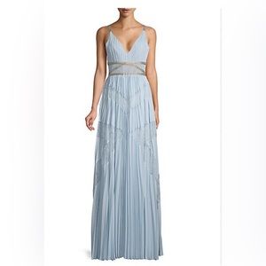 Beautiful, ice blue goddess gown- worn once